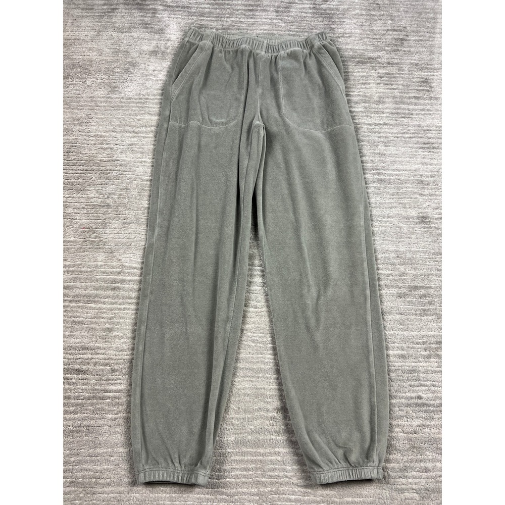Aerie Joggers Womens XS Gray Fleece Relaxed Fit Elastic Waist Lounge Pants